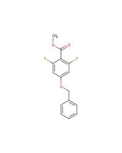 Astatech 4-BENZYLOXY-2,6-DIFLUOROBENZOIC ACID METHYL ESTER; 0.25G; Purity 95%; MDL-MFCD30344671
